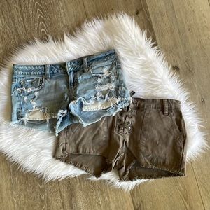 2 pairs shorts